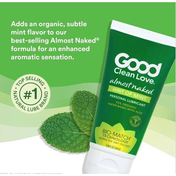 2 Pack - Good Clean Love Lubricant Almost Naked 4oz - Picture 3 of 5